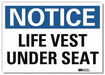 Notice Sign 7 in x 10 in Rflct Sheeting