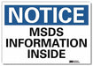 Notice Sign 10inx14in Reflctv Sheeting
