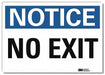 Notice Sign 10x14in Reflective Sheeting