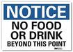 Notice Sign 10x14in Reflective Sheeting