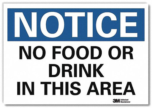 Notice Sign 10x14in Reflective Sheeting