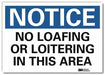 Notice Sign 10x14in Reflective Sheeting