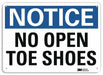 Notice Sign 7 in x 10 in Aluminum
