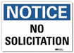 Notice Sign 7inx10in Reflective Sheeting