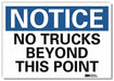 Notice Sign 7 in x 10 in Rflct Sheeting