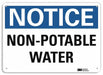 Safety Sign 10 x 7 Aluminum