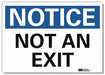 Notice Sign 10x14in Reflective Sheeting