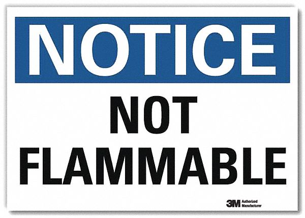 Notice Sign 10 in x 14 in Rflct Sheeting