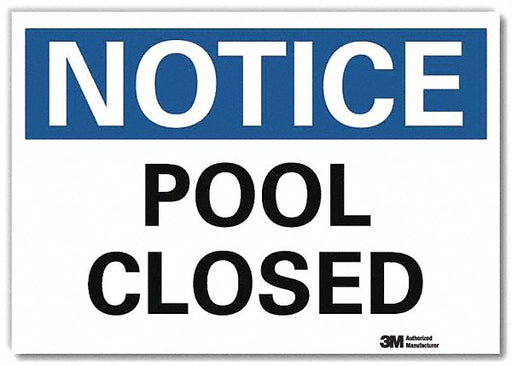 Notice Sign 5inx7in Reflective Sheeting