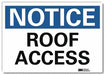 Notice Sign 10x14in Reflective Sheeting