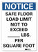 Notice Sign 14 inx10 in Aluminum