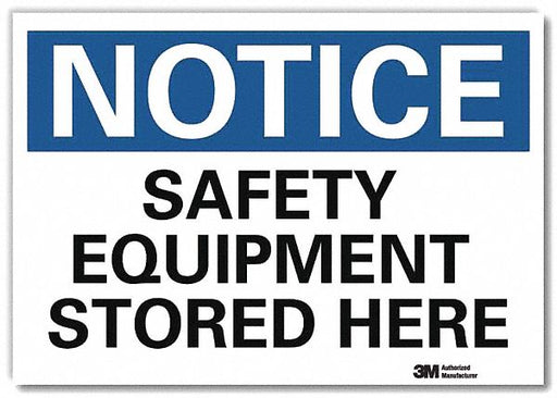 Notice Sign 5inx7in Reflective Sheeting