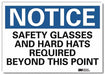 Notice Sign 5inx7in Reflective Sheeting