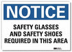 Notice Sign 10inx14in Reflctv Sheeting