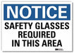 Notice Sign 5inx7in Reflective Sheeting