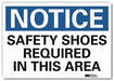 Notice Sign 5 in x 7 in Rflct Sheeting