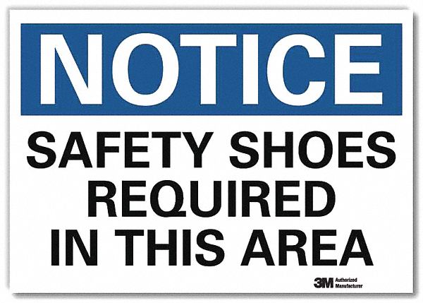 Notice Sign 10inx14in Reflctv Sheeting