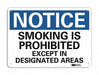 Notice Sign 10 inx14 in Aluminum