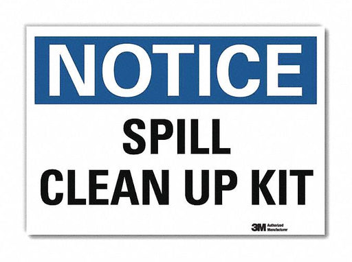 Notice Sign 7inx10in Reflective Sheeting