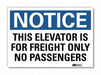 Notice Sign 5inx7in Reflective Sheeting