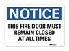 Notice Sign 5inx7in Reflective Sheeting