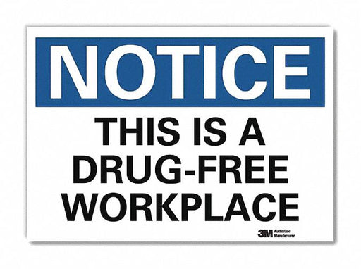 Notice Sign 10x14in Reflective Sheeting