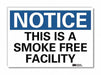 Notice Sign 7 in x 10 in Rflct Sheeting