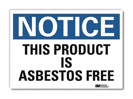 Notice Sign 10 in x 14 in Rflct Sheeting
