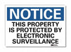Notice Sign 5inx7in Reflective Sheeting