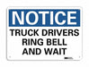 Non-Rflct Loading Unloading Sign 7x10in