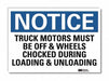 Notice Sign 5inx7in Reflective Sheeting