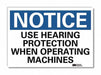 Notice Sign 7 in x 10 in Rflct Sheeting
