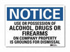 Notice Sign 7inx10in Reflective Sheeting
