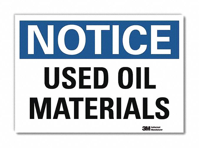 Notice Sign 7inx10in Reflective Sheeting