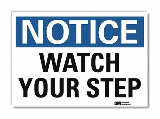 Notice Sign 10inx14in Reflctv Sheeting