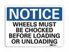 Notice Sign 7 in x 10 in Aluminum