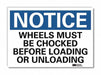 Notice Sign 5 in x 7 in Rflct Sheeting