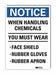 Notice Sign 7 in x 5 in Rflct Sheeting