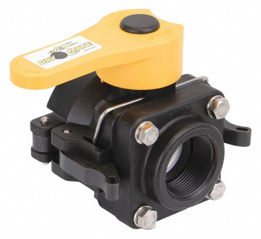Manual 2-Way Ball Valve NPT Polypro