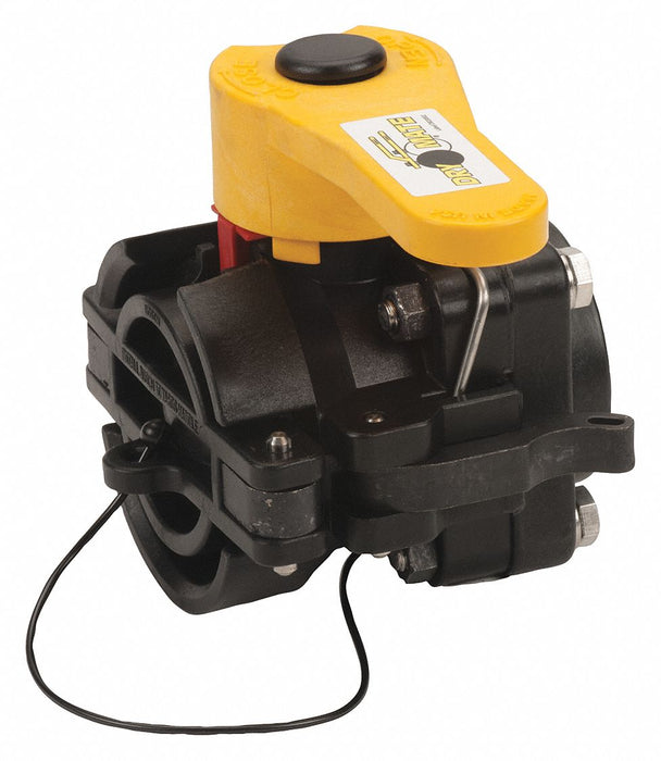 Cam and Groove Valve 2 Polypropylene