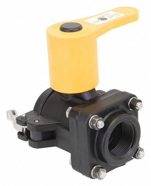 Manual 2-Way Ball Valve NPT Polypro