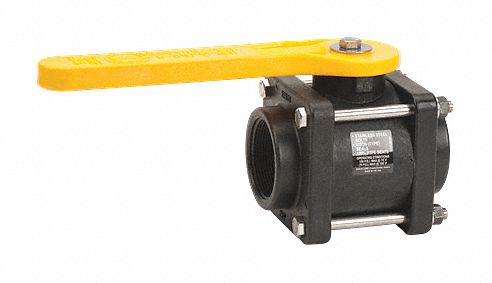 Manual 2-Way Ball Valve NPT Polypro