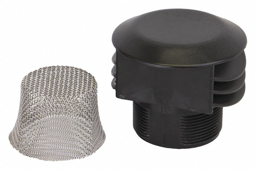 Vent Cap 2 MNPT Polypropylene