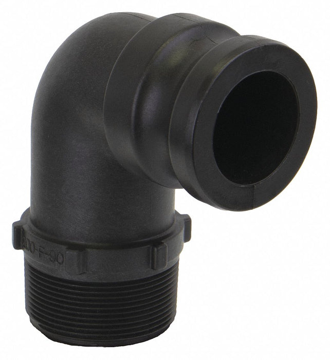 2 Male coupler x 90 Degree x 2 Male NPT