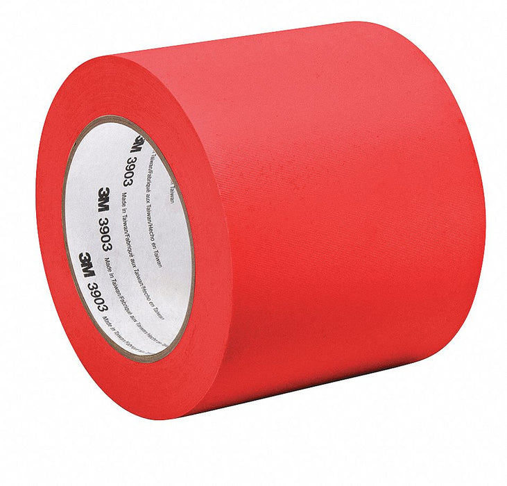 Duct Tape Red 50 yd L 3 in W