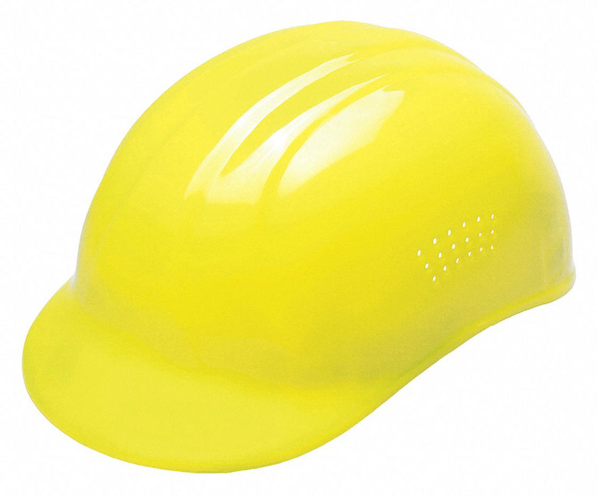 J5343 Bump Cap Baseball Pinlock Hi-Vis Yellow