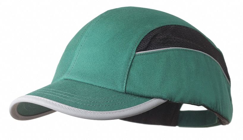 G7578 Bump Cap Baseball Hook-and-Loop Green