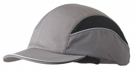 G7578 Bump Cap Baseball Hook-and-Loop Gray