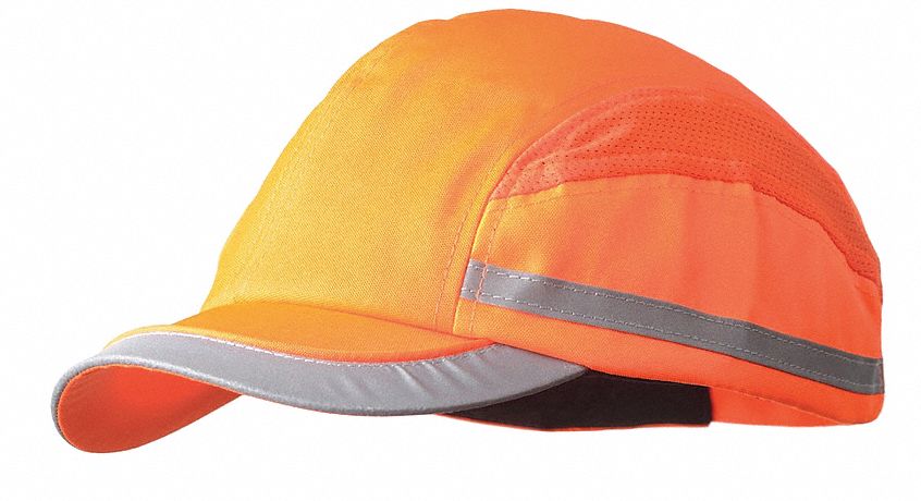 G7578 Bump Cap Baseball Hook-and-Loop Orange