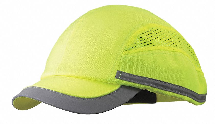 G7578 Bump Cap Baseball Hook-and-Loop Yellow